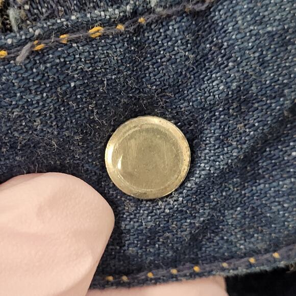 Vintage 80s MOD High-Waist Tapered Jeans Womens 4 28x33 Talon USA - Picture 10 of 16